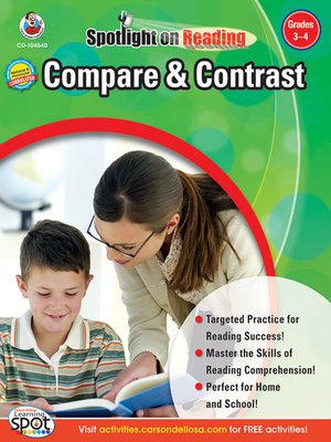 cover image of Compare & Contrast, Grades 3 - 4